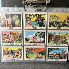 Tarzan Full Set Of X66 Gum Cards By Anglo Confectionery 1967 Retro