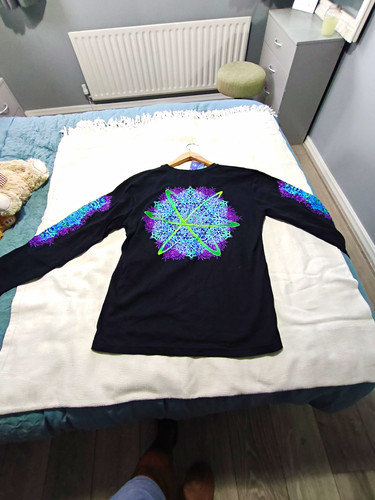 Space tribe vintage - space, uv