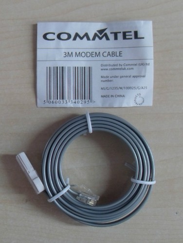 Commtel telephone line cord - line,