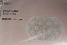 NEW Next Daisy Sage Bath Mat