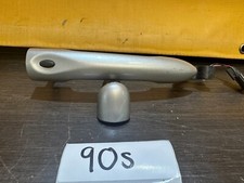 RENAULT CLIO MK4 13-20 DRIVERS DOOR HANDLE SILVER 90S