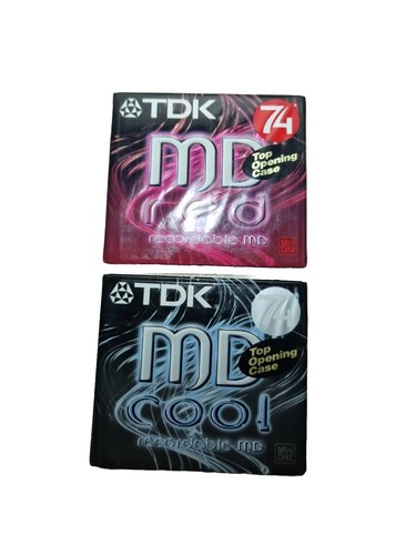 Tdk mini discs md cool - tdk, x
