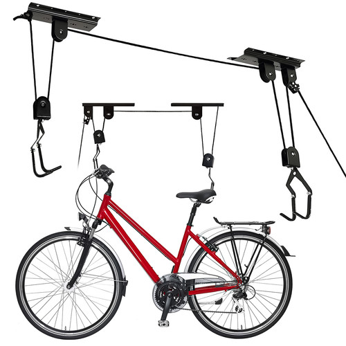 Bicycle lift stand storage - bicycle,