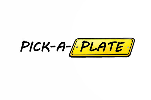 4x4 number plates pair - plates,