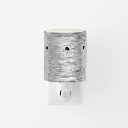 Nib scentsy etched core silver - nib,