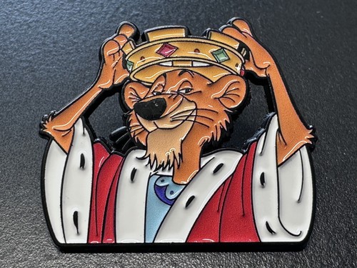 Prince john enamel pin - john, badge