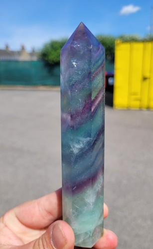 Flourite crystal tower green - crystal,