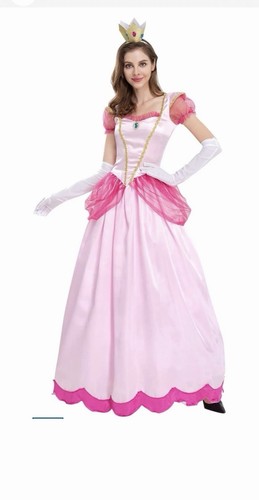 Adult princess peach costume - adult,