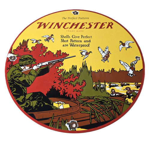 Vintage winchester sign - winchester,