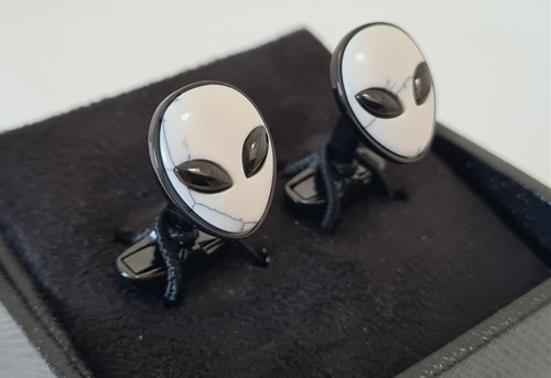 New paul smith cufflinks alien - new,