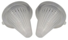 Aquarium Worm Feeding Cone x2 Frozen Live Food Bloodworm Tubifex Fish Tank