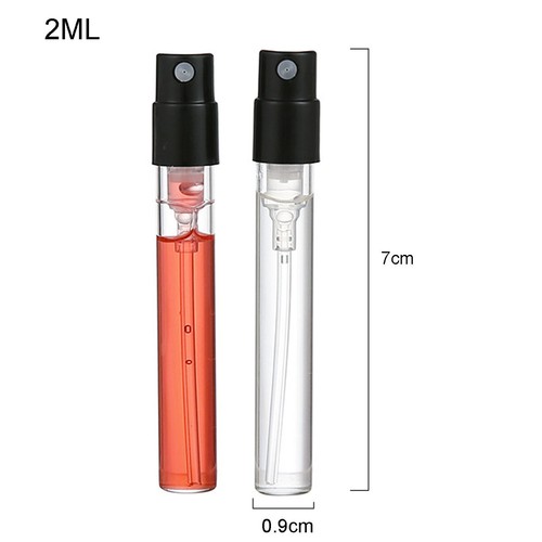 100x 1ml 2ml - empty, glass