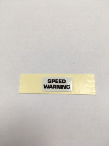 Genuine honda speed - honda, warning