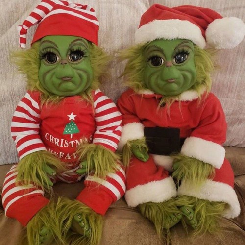 Christmas grinch baby - grinch,