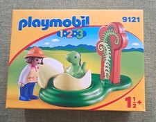 Playmobil junior 123  9121 dino baby and keeper brand new