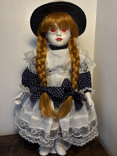 Porcelain horror doll - porcelain,