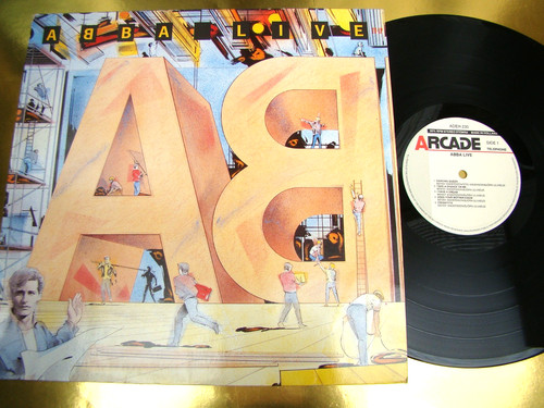 Abba live arcade label - live,