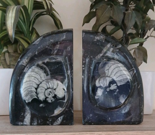 Black marble bookends 5kg - xl,