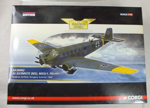 Corgi aa36902 junkers - corgi, 1:72