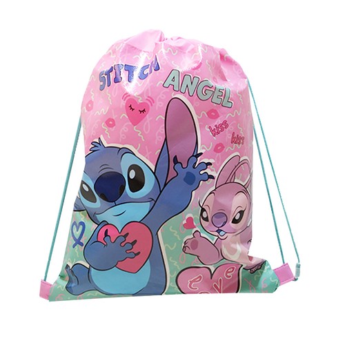 Stitch angel drawstring - &, bag