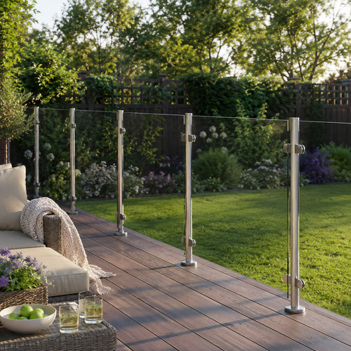 Glass balustrade kit 10mm - glass,