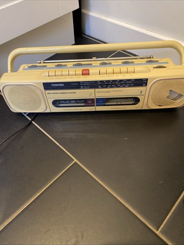 Toshiba vintage 1987 boom - 1987, box