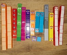 106 Numberblocks Plastic Cubes From Magazine - Cbeebies - Preschool Learning 