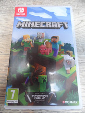 Minecraft Official Nintendo Switch Game Empty Case Box (No Game Cart Included)