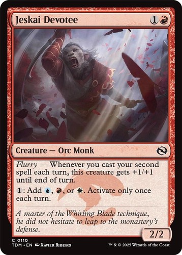 Magic jeskai devotee - magic,