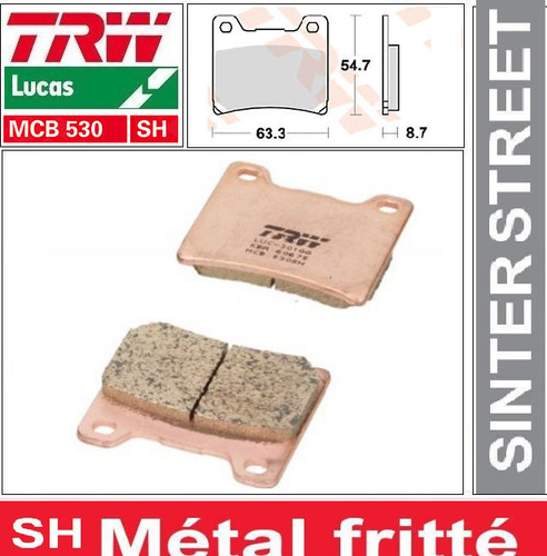 Sinter trw mcb530sh yamaha - trw,