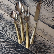 16 Piece Rustic Gold