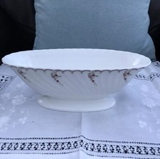 Vintage Wedgwood Pink Garland Decorative Mantle Vase Medium Excellent Condition