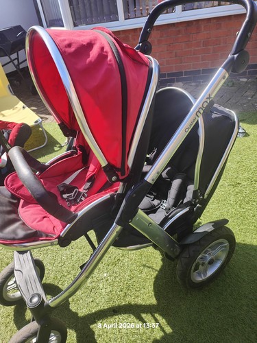 Oyster max stroller double - oyster,