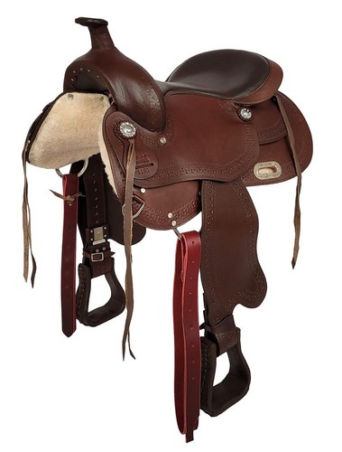 Western saddle omaha - western, brown