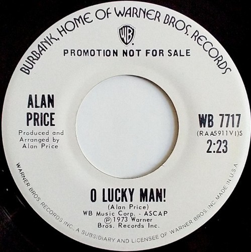 Alan price lucky man 7 - alan,