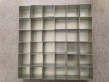 SILVERWOOD 36 piece 2 inch square multi mini set cake tin. Used once see picture