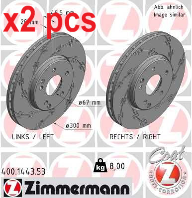 Pcs sides front fits - l&r,