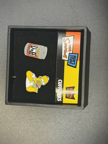 Simpsons cufflinks mag mouch - mag,