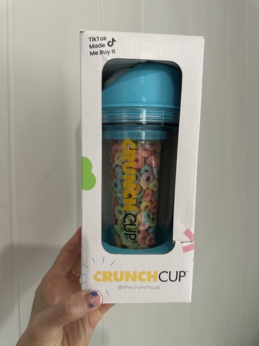 Crunchcup never soggy cereal - never,