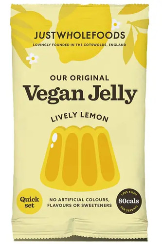 Vegan lemon jelly crystals 85g - vegan,