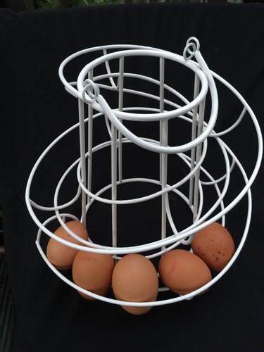 Egg caddy helter - -, skelter