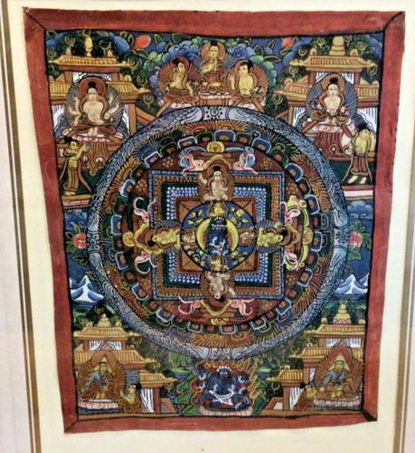 Tibetan thangka - thangka, (or