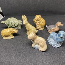 Vintage Wade Whimsies Set of 7