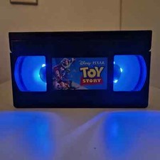 Toy Story LED VHS Video Tape Lamp Birthday Xmas Disney Pixar Gift Ideas Light