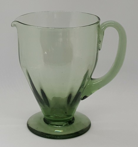 Whitefriars green glass