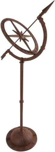 Cast iron sundial stand - iron,