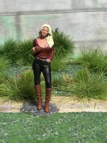 Gauge scale woman in - oo,