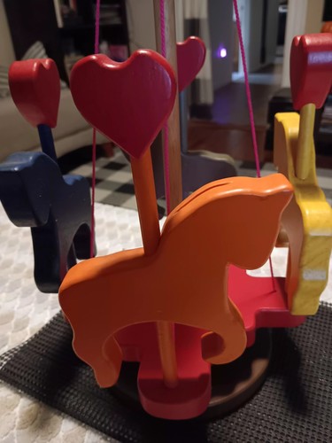 Handmade carousel wooden - carousel,