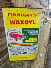 Vintage 1960s Finnigans Waxoyl