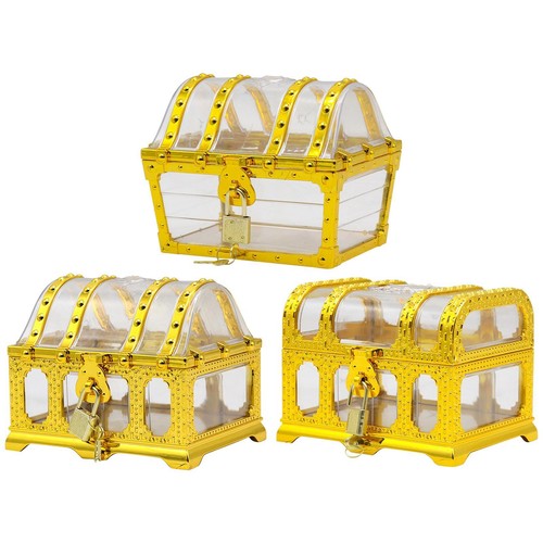 Treasure chest treat - candy, toy